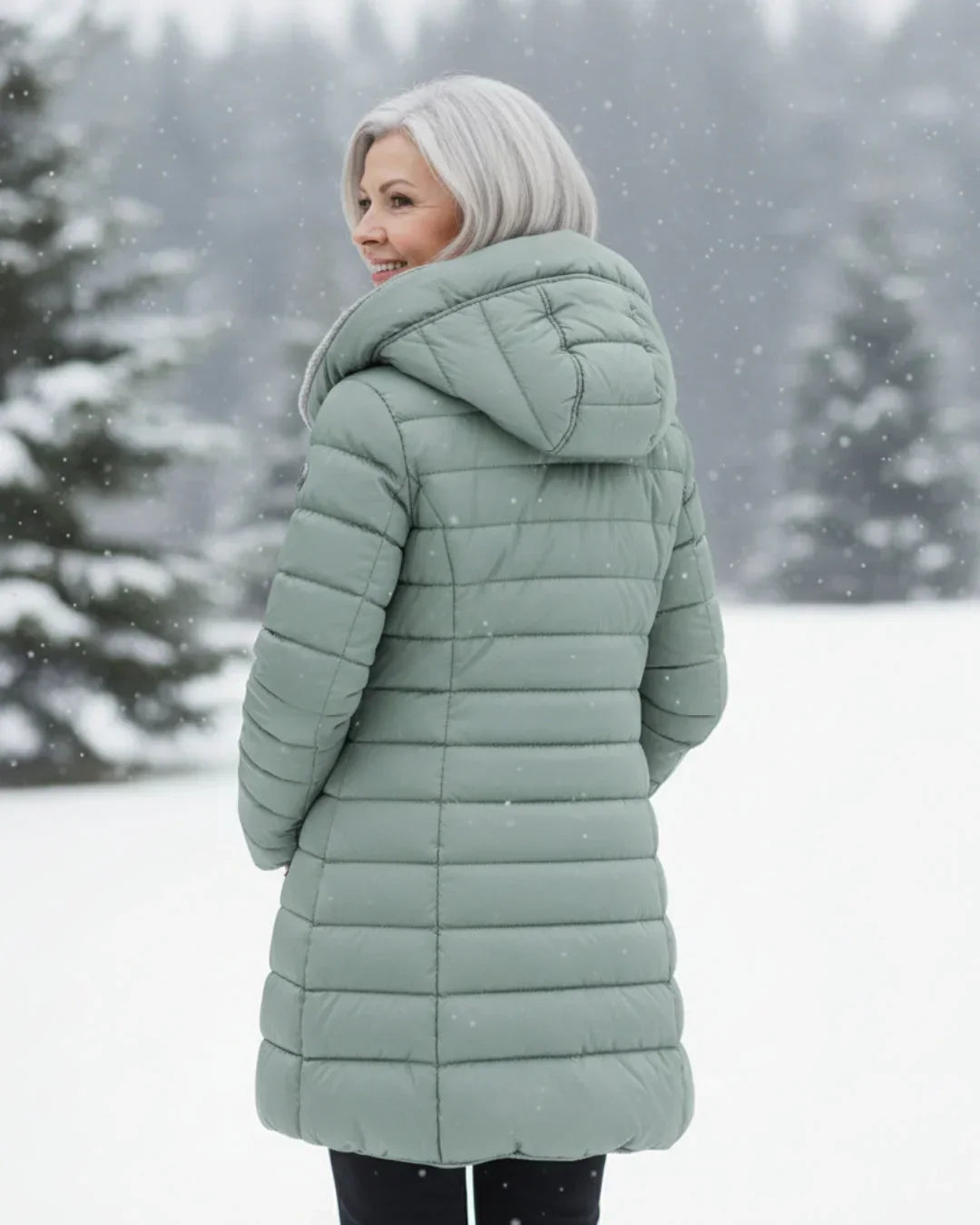Olivia™ | Ultra-Warme Gewatteerde Winterjas – Gezellige Comfort Ontmoet Tijdloze Elegant