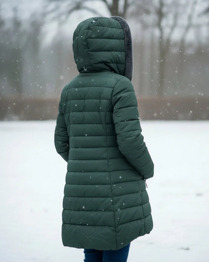 Olivia™ | Ultra-Warme Gewatteerde Winterjas – Gezellige Comfort Ontmoet Tijdloze Elegant