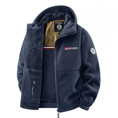 Kolman™ | Premium Winterjas – Warme Fleecevoering & Winddichte Shell