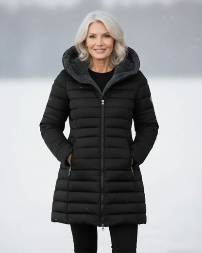 Olivia™ | Ultra-Warme Gewatteerde Winterjas – Gezellige Comfort Ontmoet Tijdloze Elegant