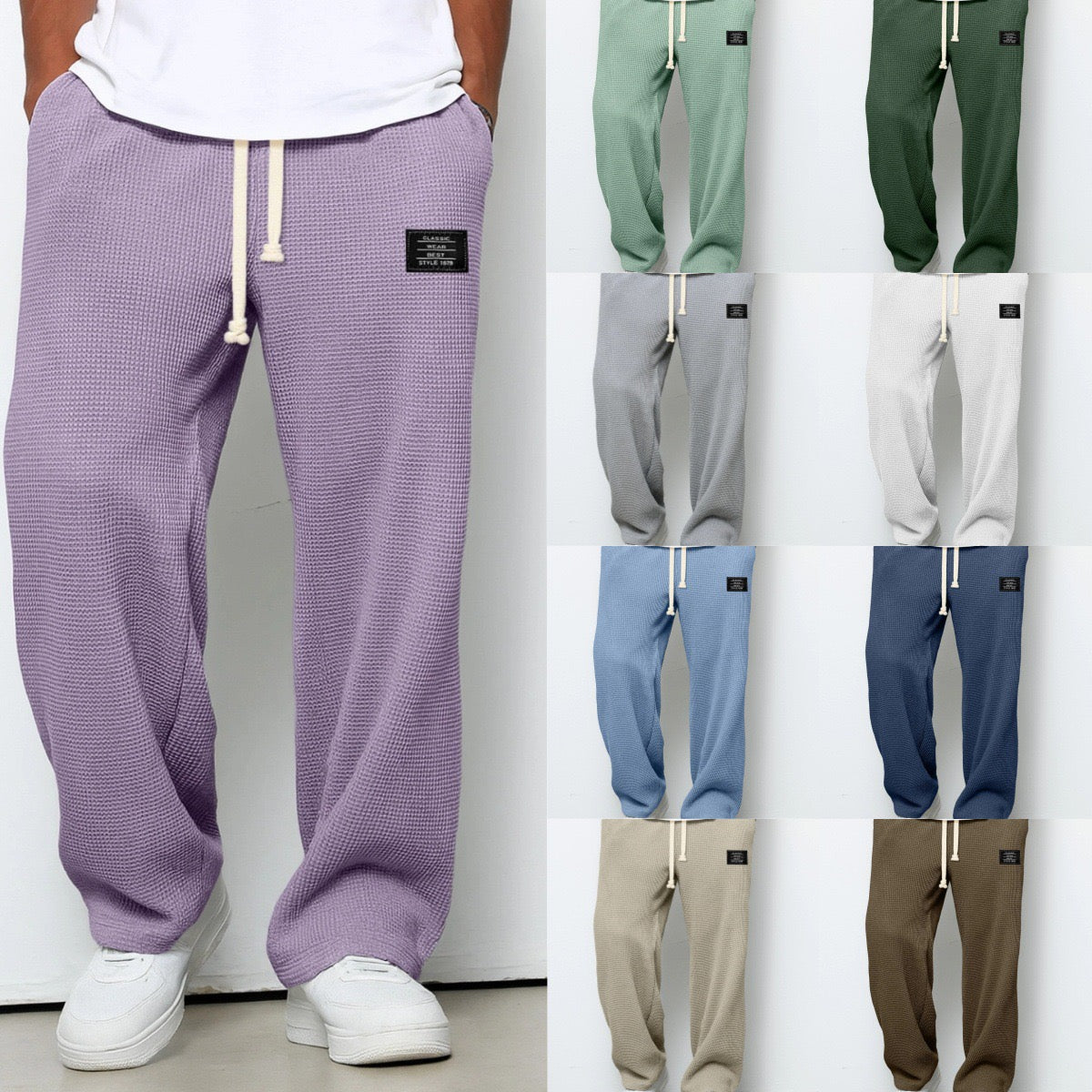 Samuel | Comfort Fit Broek - Zacht, Ademend & stijlvol