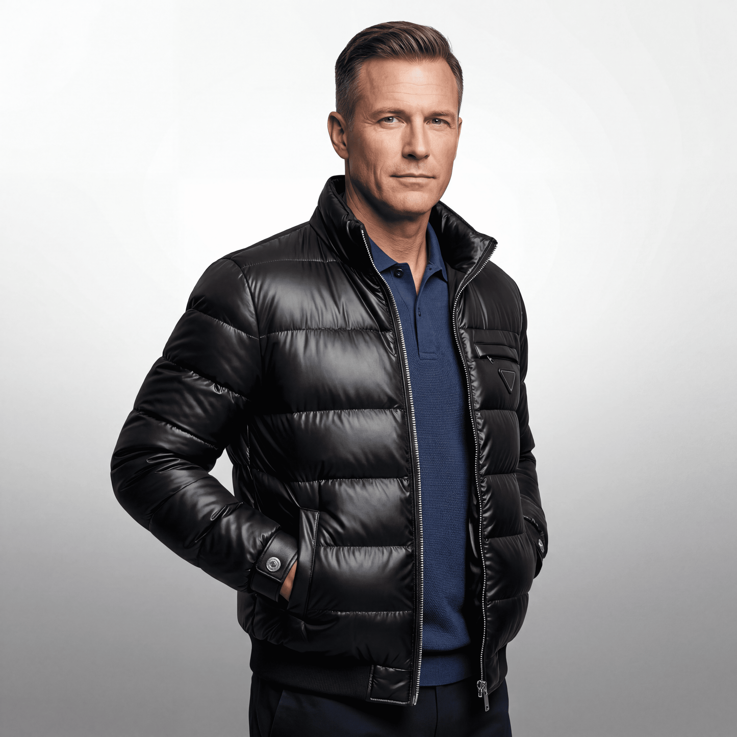 Thijs | Gewatteerde donzen jas