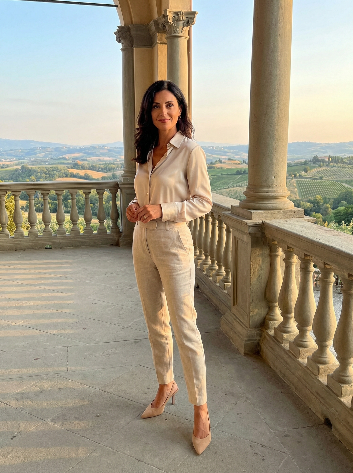 Essenziale Nude – Slingback voor dagelijks gebruik