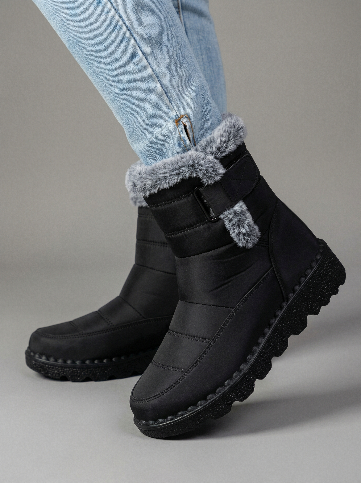 Elara™ Winterlaarzen – Warm, Antislip & Waterafstotend