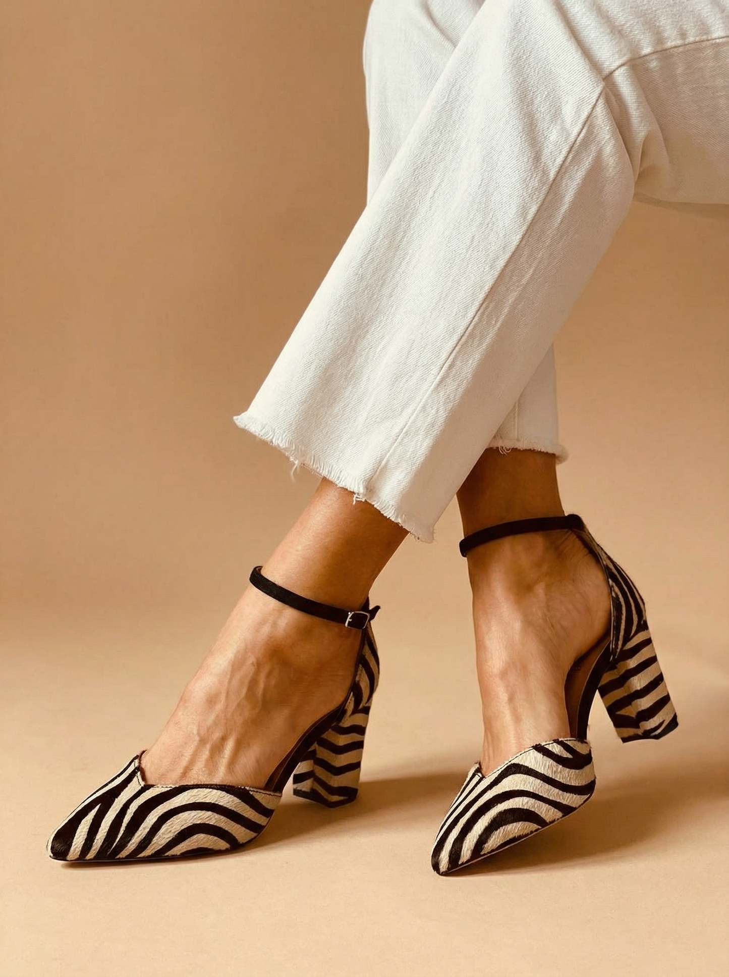 Zebra Trend – Pump met verstelbaar bandje