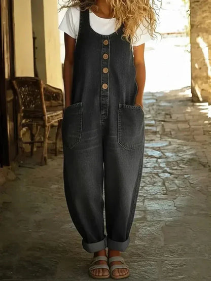 Lora™ - Tuinbroek in Vintage-Stijl